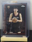 Front of 2025-26 Topps Chrome - Yang Hansen #266 (RC)