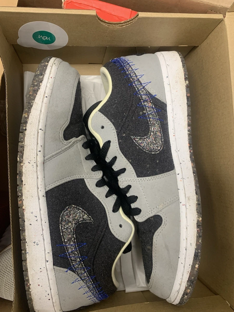 Jordan 1 Low Crater - Black for Sale | Authenticity Guaranteed | eBay