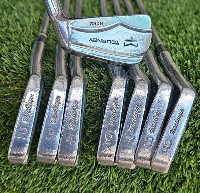1968 MACGREGOR MT TOURNEY MTR2 IRON SET - - RH, 2-PW, Med. Steel