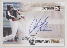 2013 ITG Past Present and Future Auto Lewis Brinson #PPF-LB1 Auto 8dl