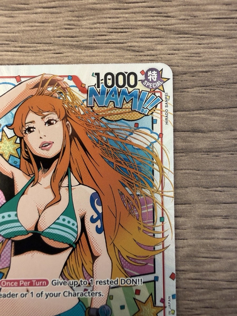 Treasure Rare Nami ST01-007 Alt Art OP06 Wings Of The Captain NM