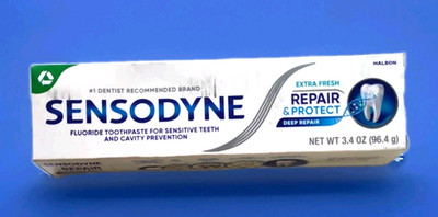 Sensodyne Repair and Protect Sensitive Toothpaste Extra Fresh 3.4 Oz  Exp 7/2027