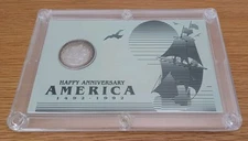 Vintage Columbian Exposition Half Dollar Commemorative Coin in case