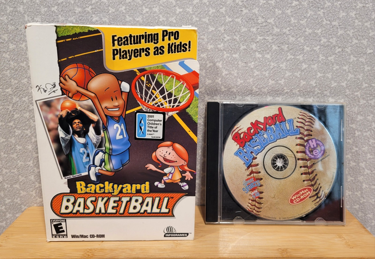 Humongous Entertainment Backyard Basketball Big Box & Baseball PC