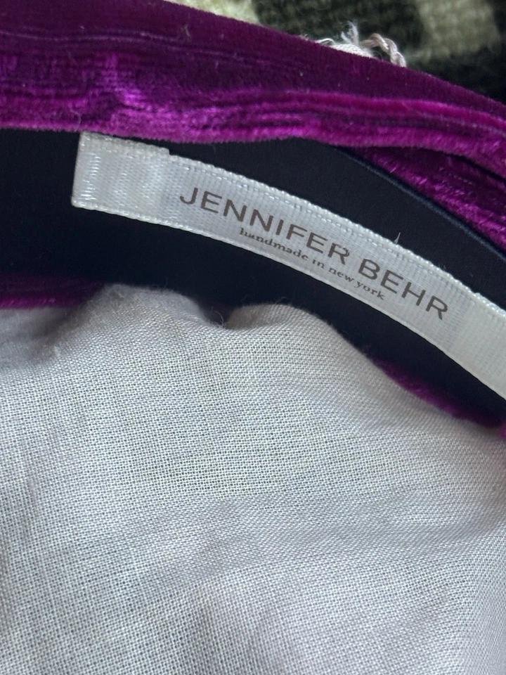 Diadema de terciopelo Jennifer Behr Foto 3 de 4
