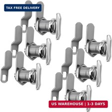 1" Thumb Operated Offset Cam Lock, RV Compartment Latch, Non-Locking Thumb
