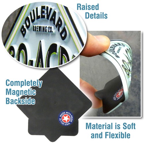 Oregon Four-Piece State Magnet Set by Classic Magnets, Includes 4 Designs - Picture 5 of 5
