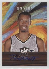 2017-18 Panini Court Kings Portraits Sapphire 3/25 Rodney Hood #66 7n6