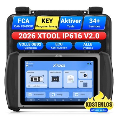 XTOOL IP616 V2.0 Bidirektionales Scan-Tool KFZ OBD2 Diagnosegerät ECU Codierung
