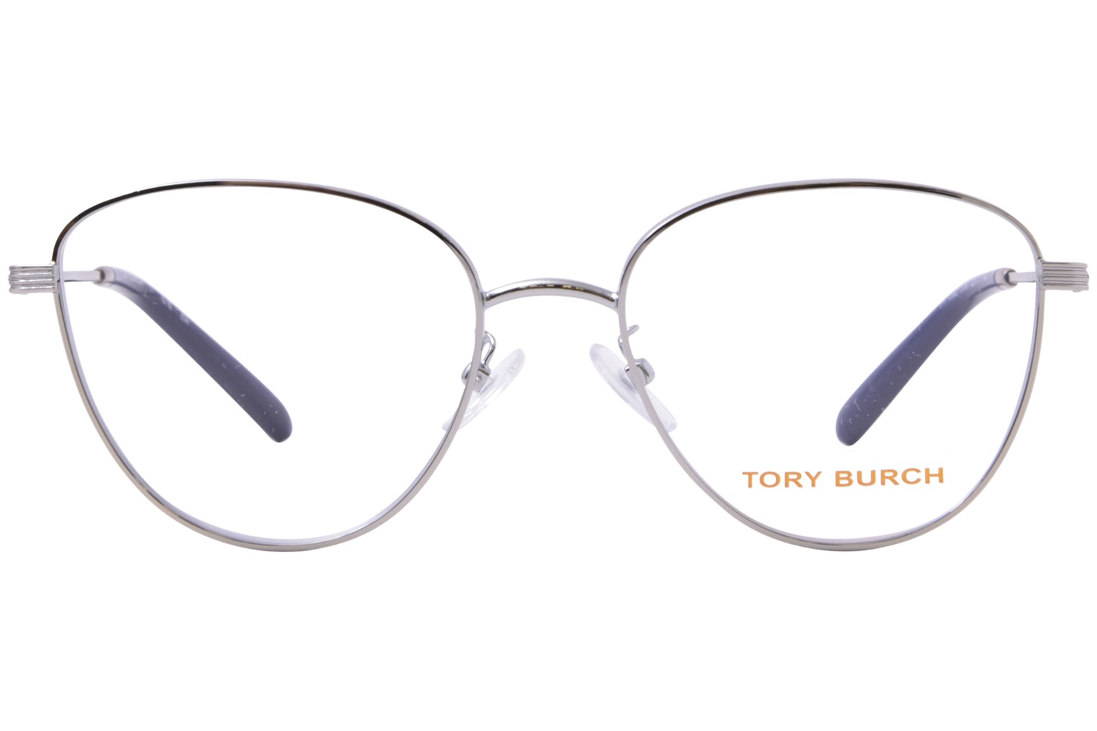Tory Burch TY1082 3161 Eyeglasses Frame Women's Silver Full Rim Oval Shape 52mm thumbnail 2