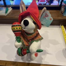 Mariachi Puppy Animated Christmas Musical Plush Plays "Macarena" - NWT