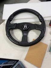 Luisi Kobra 320mm Steering Wheel Wolfsburg Vw Crest Made In Italy Luisi Kobra 320mm Steering Wheel Wolfsburg Vw Crest Made In Italy