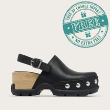 SOREL Roam n Clog RVT Women's Shoe Comfortable Black, Black - Size US NEW