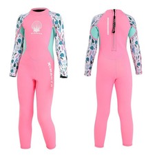 Wetsuit for Boys Girls 2.5mm Neoprene Thermal Swimsuit Fullsuit Wet Suits Lon...