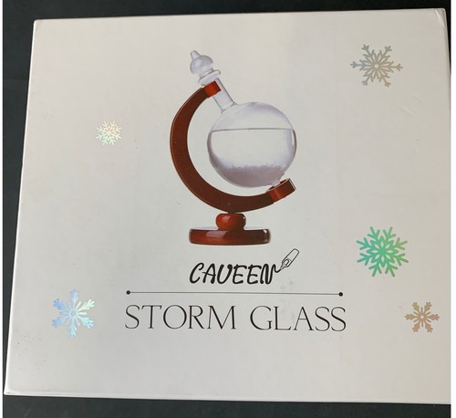 Caveen Storm Glass Weather Forecast Bottle Scientific Instrument - #1008