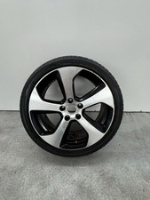 VW Golf 7 GTI GENUINE Diamond Cut Wheel AUSTIN + Bridgestone Tyre 18 Inch