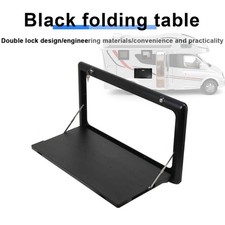 Folding External Dining Table for Caravans - Lockable Wall-Mounted Picnic Table