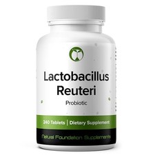 Lactobacillus Reuteri Probiotic Supplement 240 Tablets 3 Billion CFU Probiotics.