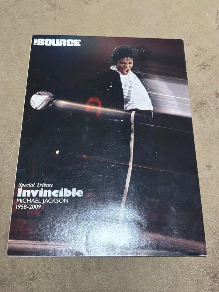 The Source Magazine Michael Jackson Tribute Issue Hip Hop Special Collectors - Image 2 of 4