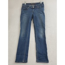 Levis Bold Curve Womens Jeans 11/30 Low Rise Skinny Blue Denim Stretch