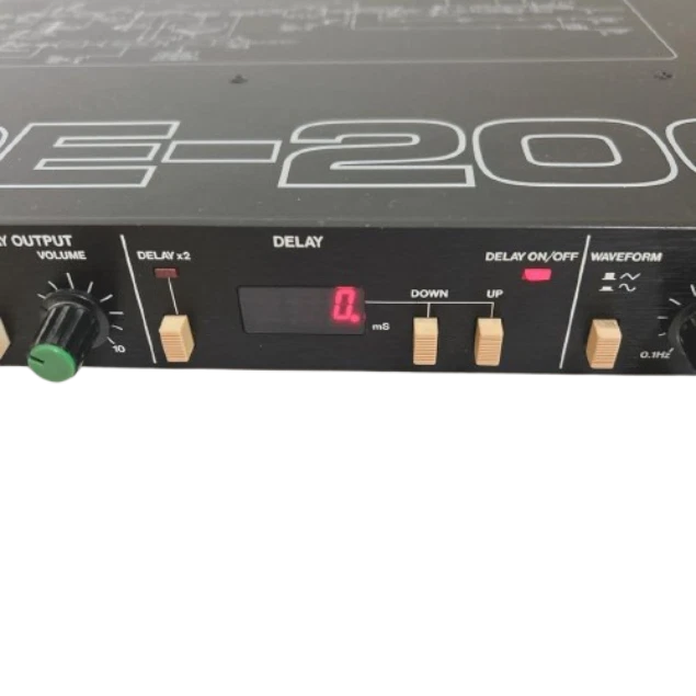 Used Roland SDE-2000 Professional Digital Delay Effector Rackmount Tested & Work - Image 3 of 4