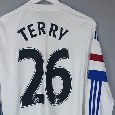 CHELSEA 2015 2016 AWAY FOOTBALL SHIRT SOCCER JERSEY ADIDAS LONG
