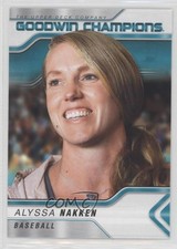 2023 Upper Deck Goodwin Champions Turquoise Alyssa Nakken #61 14zh