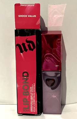 Urban Decay Vice Lip Bond Unbreakable Liquid Lip Color Shock Value 0.14oz New