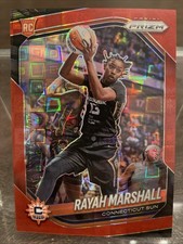 2025 Panini Prizm WNBA Rayah Marshall Rookie RC Red Pandora #/199 Sun #47