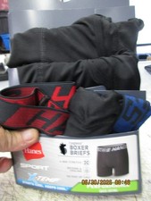 Hanes 4 Boxer Briefs Boys Small 6-8 Tagless X-Temp Lightweight FREE Ship