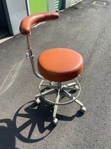 Marus Dental Assistant's Stool Ultra Leather PRE-OWNED