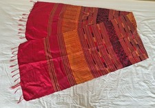 Seidenschal Seidentuch Thailand 40 x 186 cm Tuch Schal Halstuch Seide I