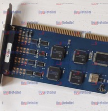 One Used MOXA C104H ISA 4-port RS232 multi-serial port card