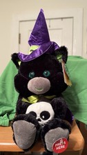 Halloween Animatronic Black Cat Singing Moving. Song Black Magic Woman