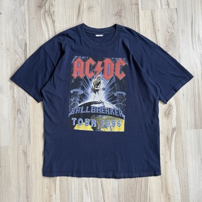 Vintage AC/DC 1996 Ballbreaker European Tour 90s acdc rock band t shirt XL