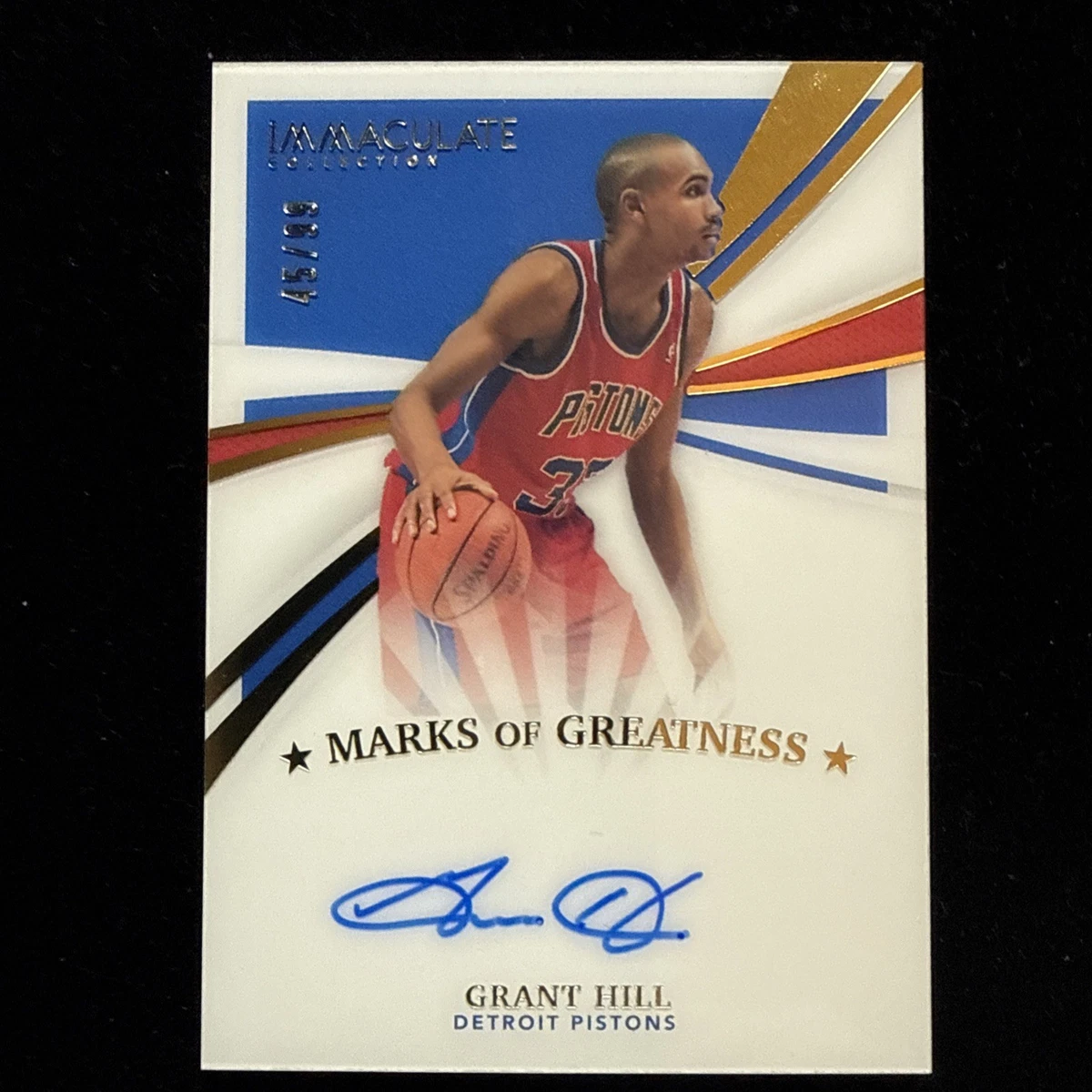 Grant Hill Basketball Autographed Sports Trading Cards
