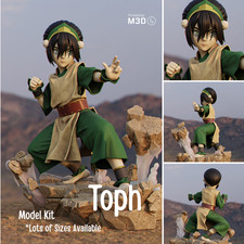 TOPH Resin Figure Statue Avatar Warrior Avatar: The Last Airbender Elemental