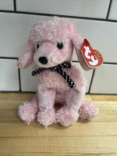 Retired Collectible Ty Beanie Baby BRIGITTE the Pink Poodle with tags