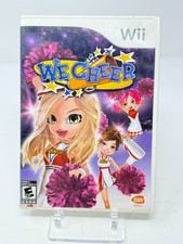 We Cheer Wii Box and Game
