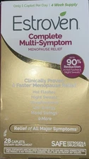 Estroven Complete Multi-Symptom Menopause Relief 28 Caplets four week supply