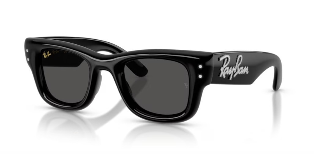Ray-Ban Wayfarer Puffer Sunglasses - Unisex - Sunglasses - Black - 47 Mm - Accessories - Image 3