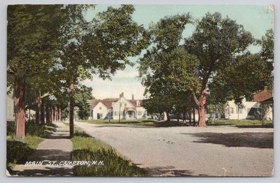 Main Street, Campton, New Hampshire Residential Neighborhood