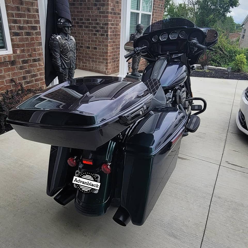 Snake Venom Razor Tour Pack Pak Trunk Luggage For Harley Davidson