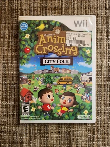 Animal Crossing: City Folk (Nintendo Wii, 2008) CIB | Complete Pre-Owned