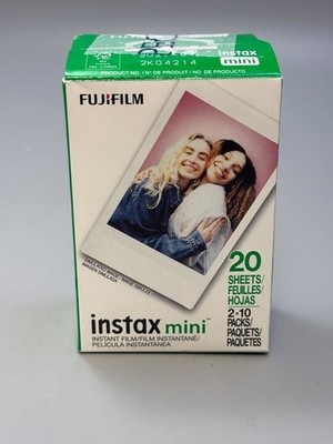 Fujifilm instax mini Instant Film - 20 Sheets (Two 10 Packs) 86 X 54 mm