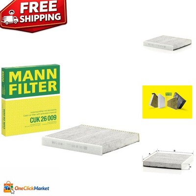 Efficient MANN-FILTER CUK 26 009 Activated Carbon Air Filter - Easy Installation