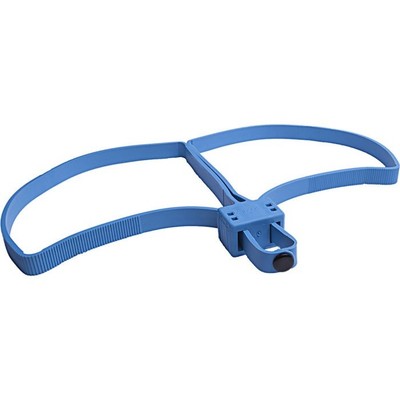 Single Use Double Restraint Flex Cuff - Trainer Blue