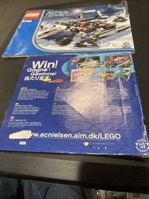 Lego Alpha Team Mission Deep Freeze Manuals Only 4746 4742 4742 Poster Lot 01