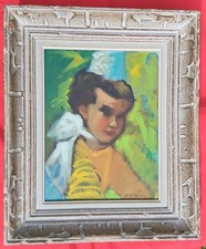Portrait petite Fille Enfant Breton Bretonne Coiffe MORVAN MORLAIX Finistère