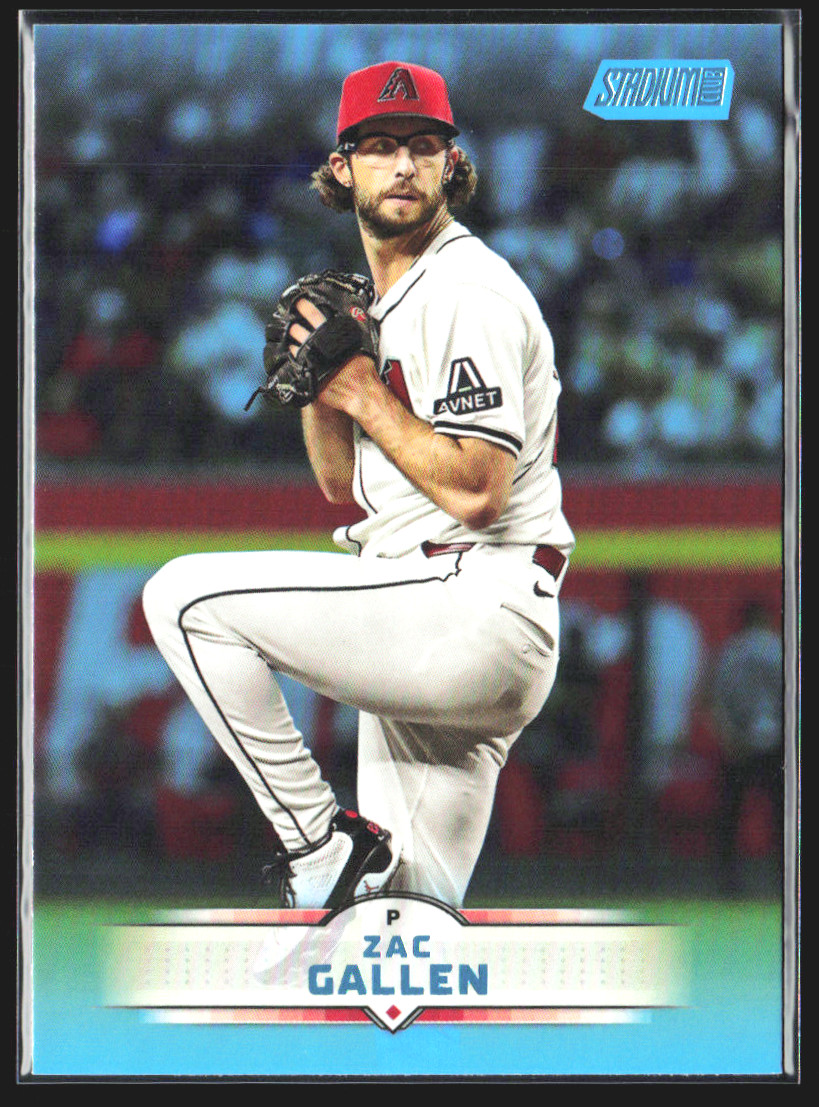 2025 Topps Stadium Club Zac Gallen Light Blue #80